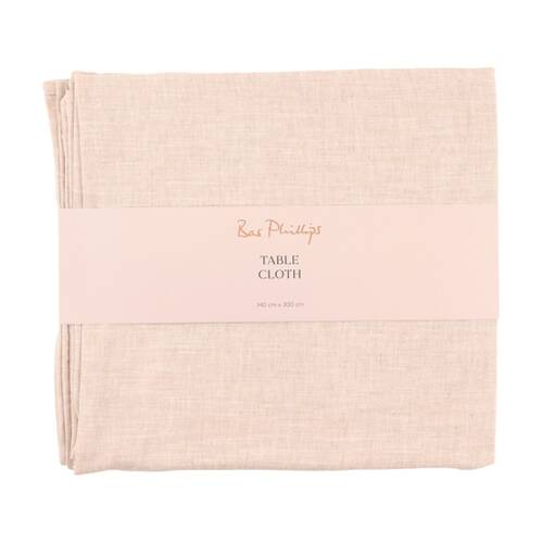 Bas Phillips Linen-Tencel Table Cloth Kitchen Textile Linen Large 140x300cm