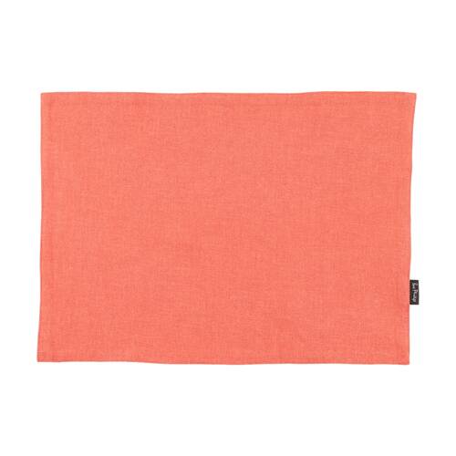 4pc Bas Phillips Linen Tencel Placemat Set Tableware Rust 33x45cm