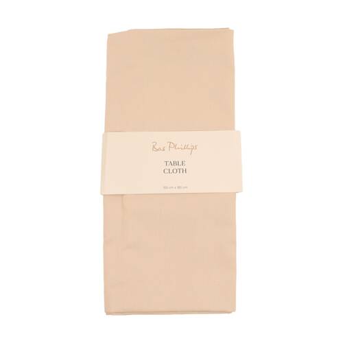 Bas Phillips Essentials Cotton Table Cloth W/ Piped Edge Beach Small 150x180cm