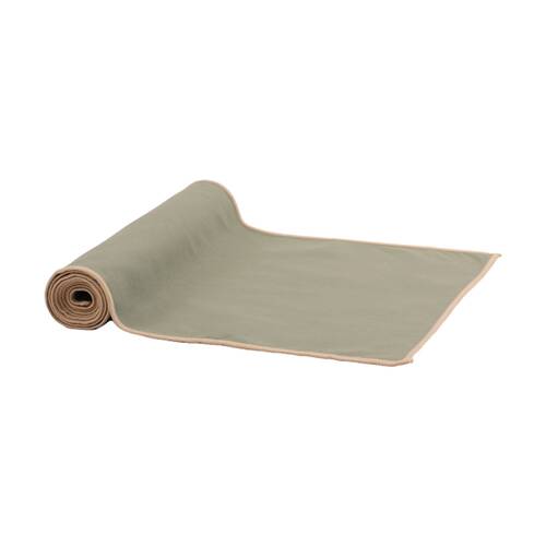 Bas Phillips Essentials Cotton Table Runner W/ Piped Edge Sage MED 35x180cm