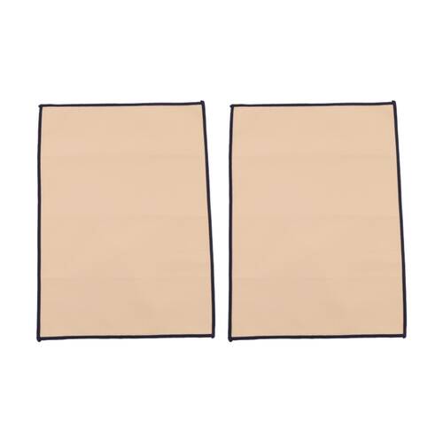 2x 4pc Bas Phillips Essentials Cotton Placemat Set Table Linen Beach 33x35cm