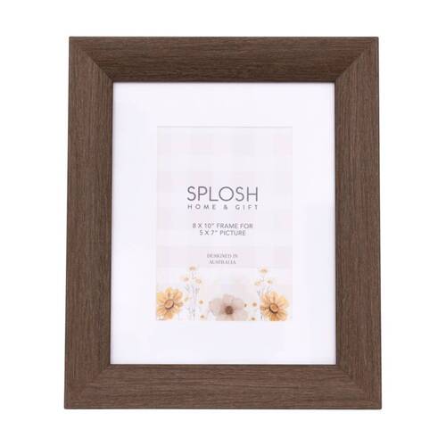 2PK Splosh Rustic Meadow Freestanding Photo Frame Wooden Look 5x7in