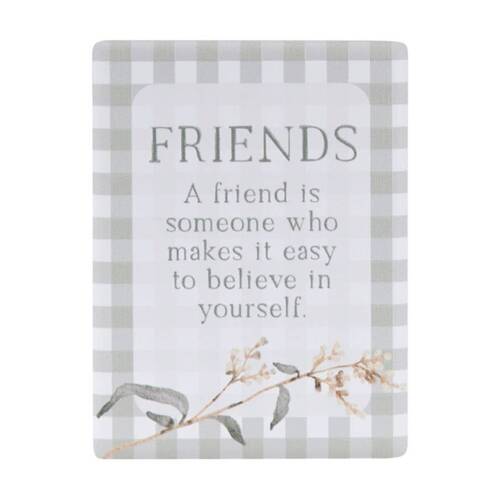 6PK Splosh Rustic Meadow Friends Ceramic Kitchen Magnet Beige 6x8cm