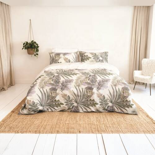 Odyssey Living Eden Duvet/Quilt Cover Set Cotton Home Bedding Multicoloured