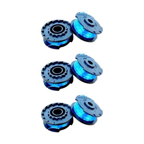 6pc Mavion Replacement Cutting Line Spool f/ VC1001 Alpha One Whipper Snipper 5m