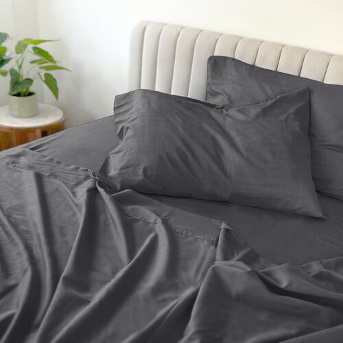 Odyssey Living Bamboo Blend Home Bedding Sheet Set w/Pillowcase Night Sky