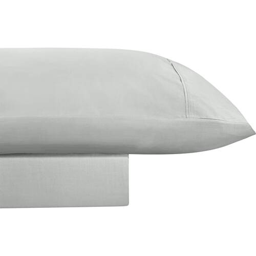 Odyssey Living Breathe Cotton Home Bedding Sheet Set Pewter
