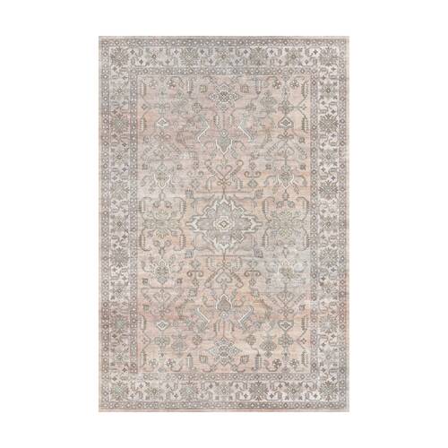 Urban Style Bazaar Printed Microfibre Rug Home Decor Peach 160x240cm