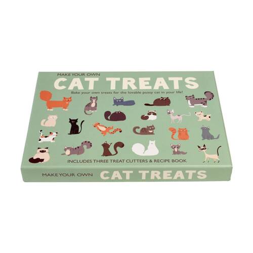 Rex London Make Your Own Cat Treat Kit Cutters Recipe Book Gift Box