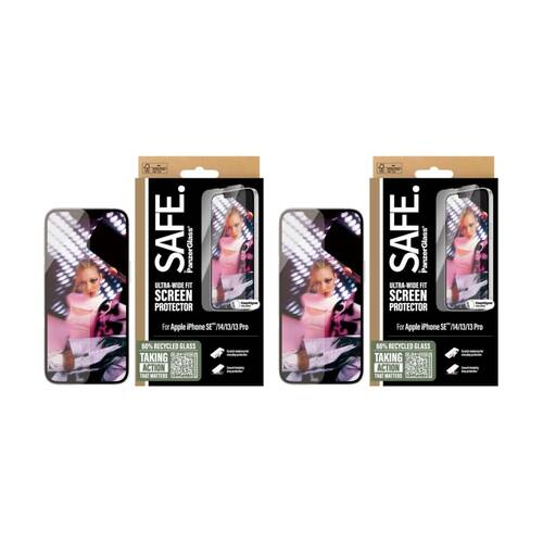 2PK Panzer SAFE by PanzerGlass UWF SP - iPhone 13/13Pro/14/16e Clear