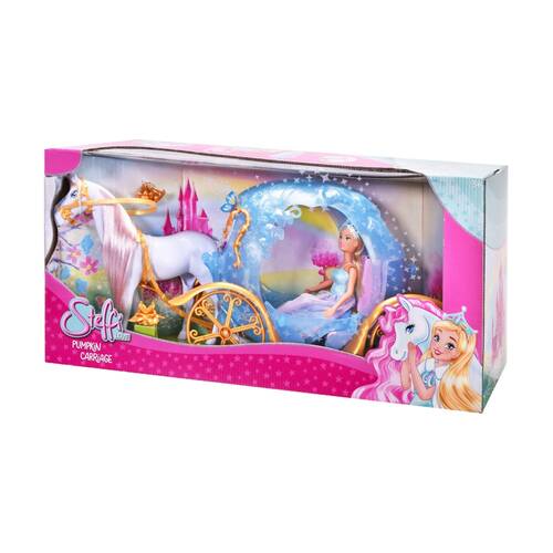 Steffi Love Pumpkin Carriage Doll Set Magical Fairy Tale Play Kids 3y+