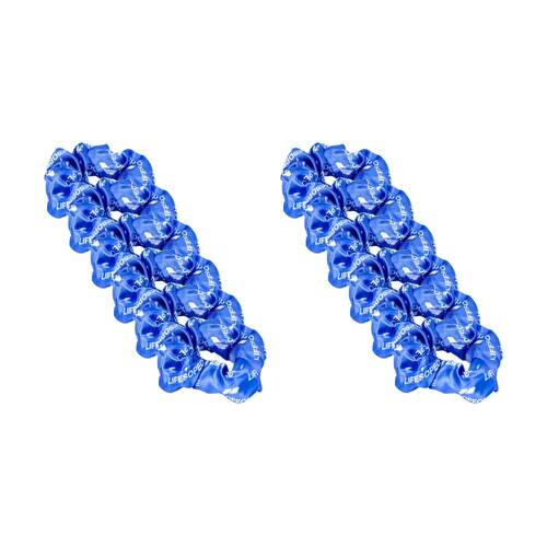 12PK Lifesopeche Womens Hair Tie Accessory Scrunchie Cobalt One Size