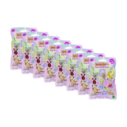 8PK Sylvanian Families Baby Fun Hair Series Figurine Kids Toy 3y+ Assorted