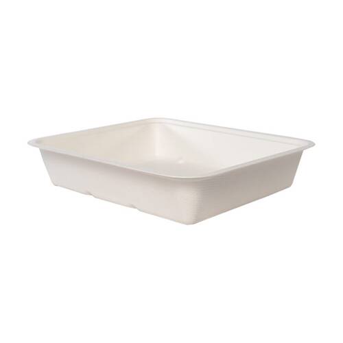 24x 3pc Partyware Earth-Friendly Durable Oven Tray Set 290x190x4mm Sugar Cane