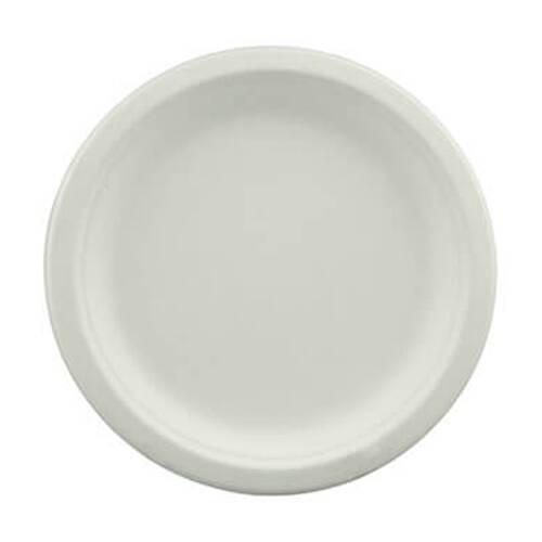 48x 10pc Partyware Earth-Friendly Durable Plate Set 180mm Sugar Cane