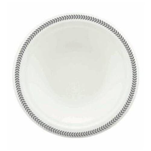48x 10pc Partyware Earth-Friendly Durable Bowl Set Silver 180mm Sugar Cane