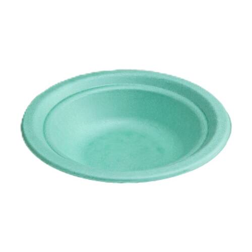 12x 25pc Partyware Durable Bowl Set Pastel Green 180mm Sugar Cane