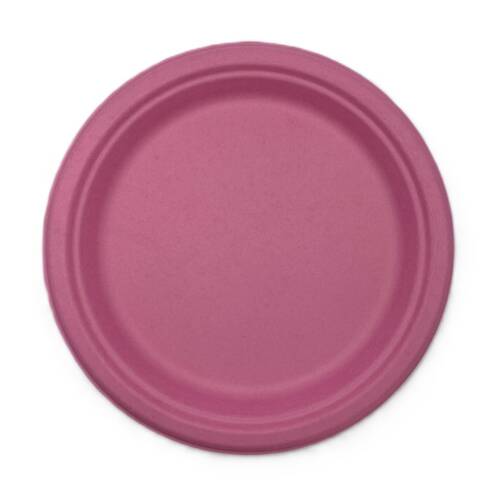 24x 25pc Partyware Durable Bowl Set Pastel Pink 225mm Sugar Cane