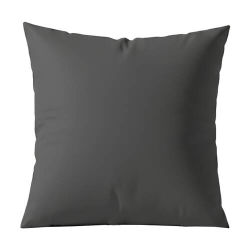 Renee Taylor 400TC Egyptian Cotton European Pillowcase Charcoal Magnet 65x65cm