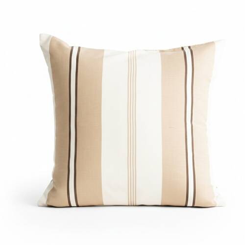 Renee Taylor Textured Cotton Slub Reversible European Pillowcase Stephine Stripe