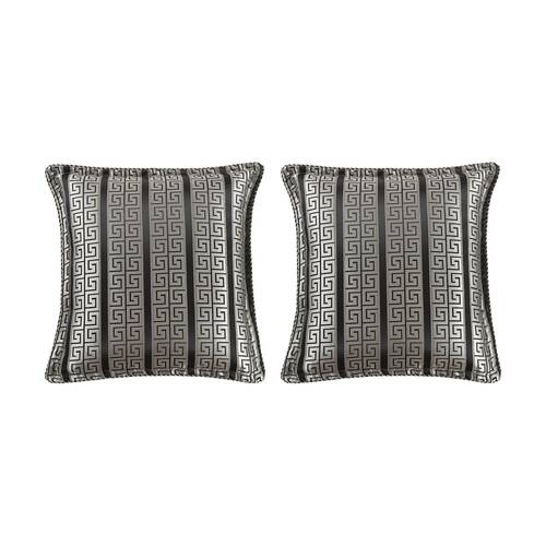 2PK Renee Taylor Regalia Collection Mayana European Pillowcase 65x65cm