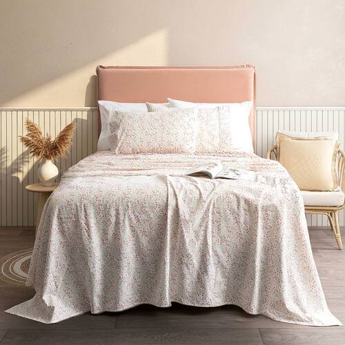 Park Avenue 175gsm Egyptian Cotton Flannelette Sheet Set Bloomsbury