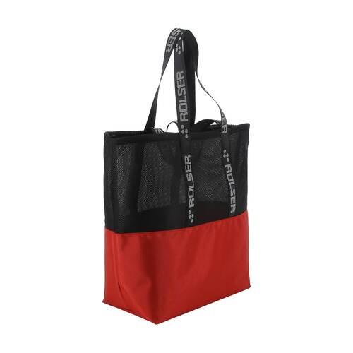 Rosler Urban MF 28L Double Pocket Shopping Bag Tote?35x20x43cm Terra/Blk