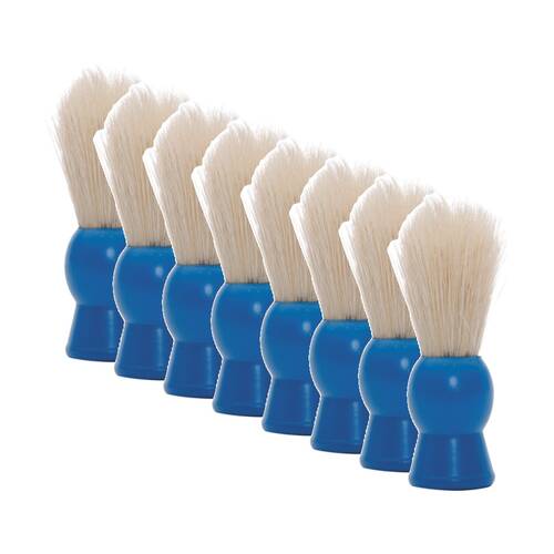 8PK Educational Colours Mini Shaving Paint Brush Art/Craft Supplies