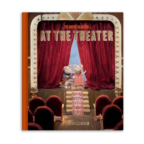Sam & Julia The Mouse Mansion Book At Theatre Kids Read 20cm