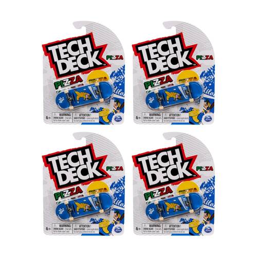 4PK Tech Deck Finger Skateboards Kids Play Toy 6y+ 96mm Assorted
