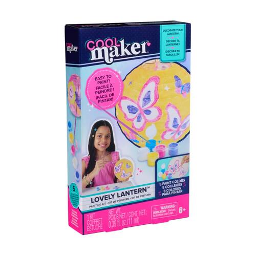 Cool Maker Lovely Lantern Kit Kids Craft Toy 5 Paint Colours 6y+