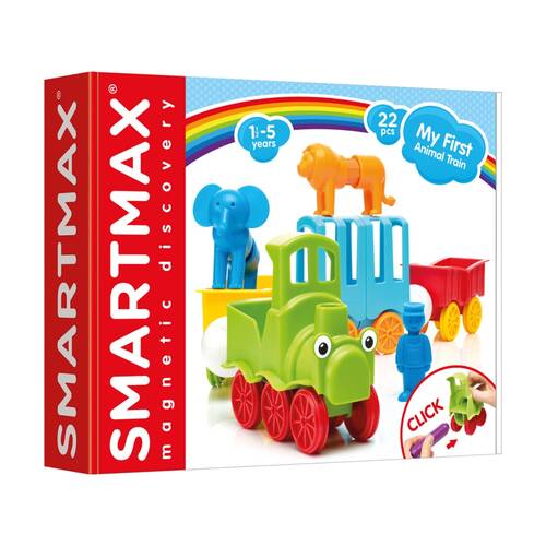 Recent Toys SmartMax My First Animal Train Magnetic Building Set For 1y+