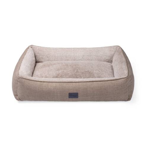 Superior Pet Essentials Dog Lounger Plush Comfort Bed Puppacino Large
