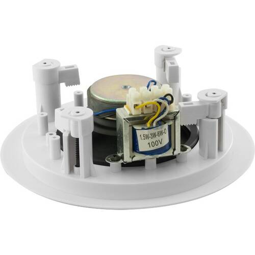 6In 100V Line Speaker & Grille With Transformer Home Audio