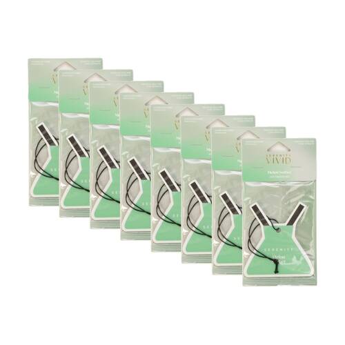 8PK Serenity Melon Sorbet Scented Car Air Freshener Fruity Summer Blend