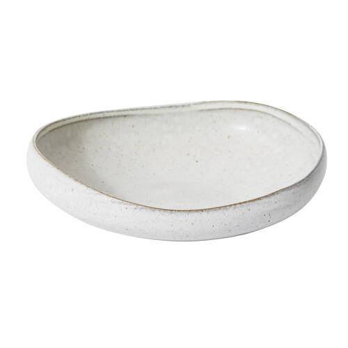 E Style Ceramic Talula Bowl Serveware Tableware Beige 21x21x6cm