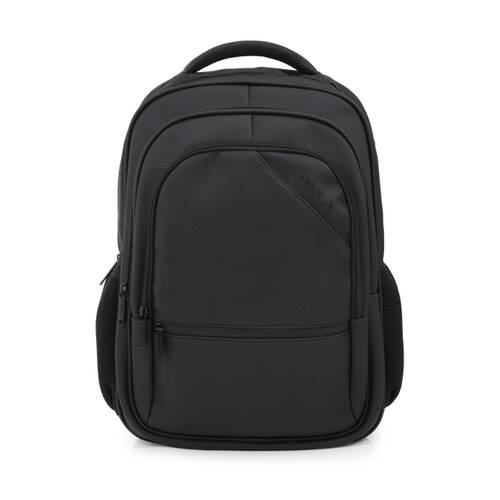 Tesla Atlas Backpack W/ Secure Zips & Laptop Compartment Black 46x32x20