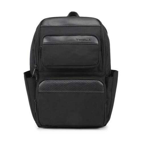 Tesla Aurora Backpack W/ Tablet Pocket & Lower Back Support Black 46x32x18cm