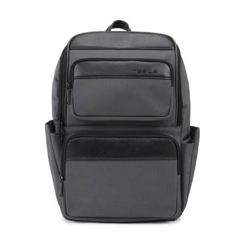 Tesla Aurora Backpack W/ Tablet Pocket & Lower Back Support Charcoal 46x32x18cm