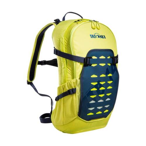 Tatonka Bike Backpack Lime 14L 940g W/ Rain Cover & Hydration Tube Attachment