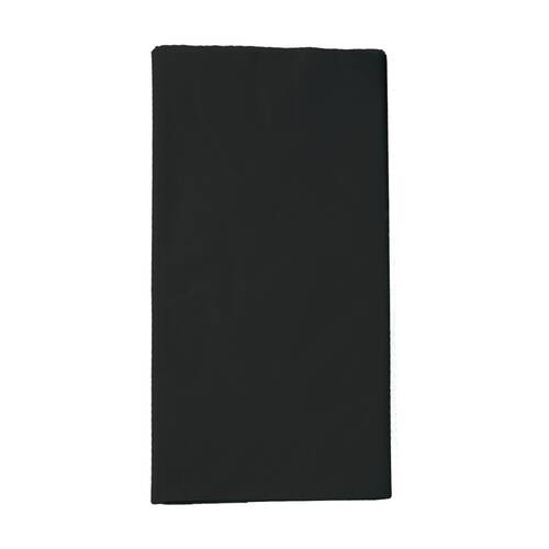 6x Partyware Paper Table Runner Cover Tableware 1370x2740mm Black