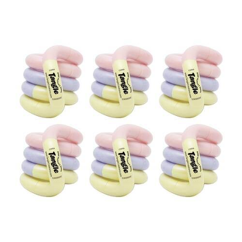 2PK Hiden Wooo Diudiu Baby x Tangle Abebe Bear Series Keychain 3+ Assorted