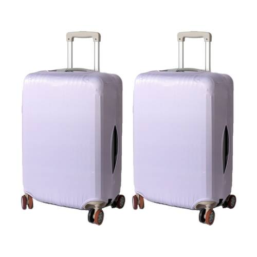 2PK Tosca Luggage Cover Durable Suitcase Protector Colour Lavendar Large 75cm