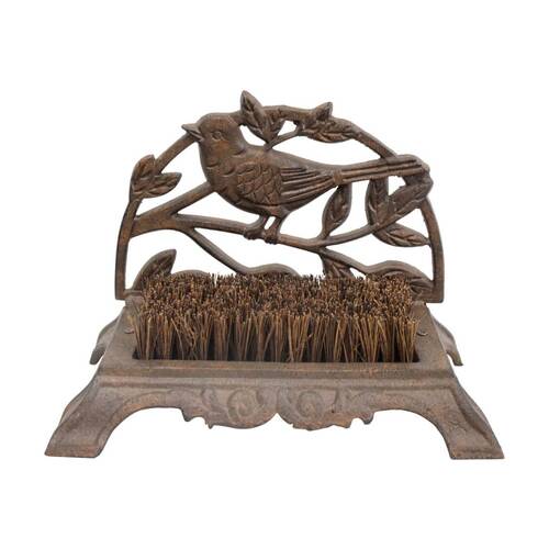 LVD Bird Shaped Boot Shoe Brush Coconut Leaf Bristle 25.5x16.5x19cm