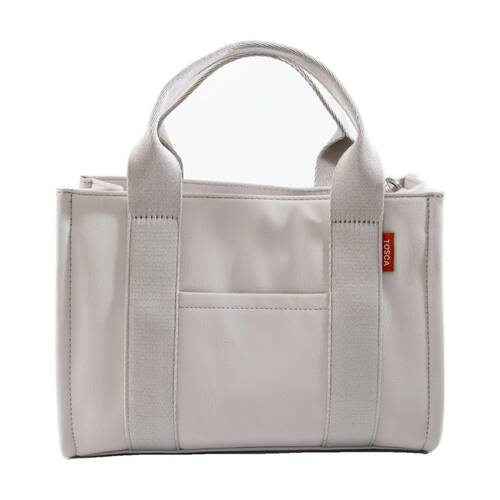 Tosca Handbag Structured Tote Bag With Detachable Shoulder Strap Snow Lilac