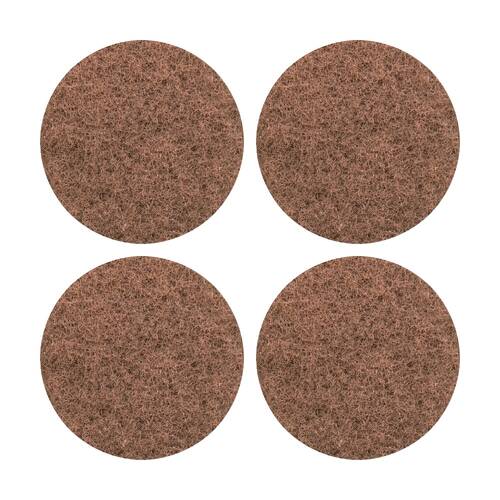 4PK Glomesh Regular Speed Polishing Machine Buffable Floor Pad Tan 400mm