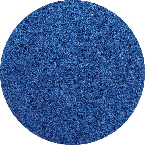 Glomesh Regular Speed Cleaning Light Scrubbing Machine Floor Pad Blue 450mm
