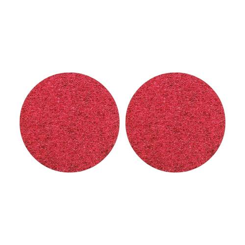 2PK Glomesh Regular Speed Spray Bufffing Machine Floor Pad Red 500mm