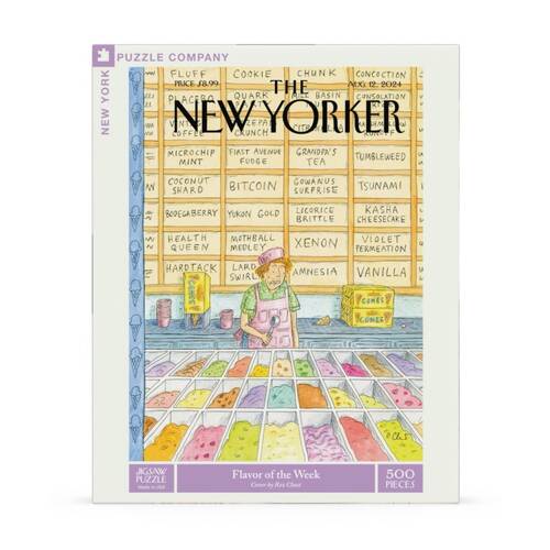500pc New York Puzzle Company Flavour Of The Week Ice Cream Shop Jigsaw