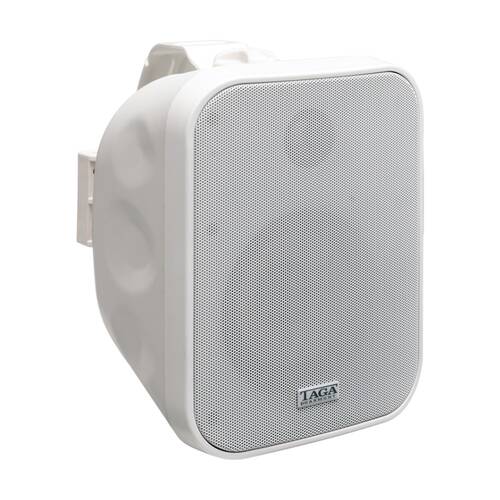 2pc TAGA HARMONY 5.25 inch 2-Way IP65 Outdoor/Indoor Speakers White